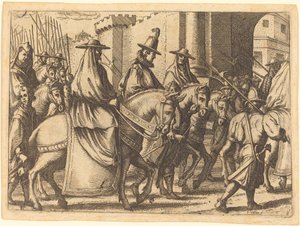 Inträde i Ferrara av Jacques Callot