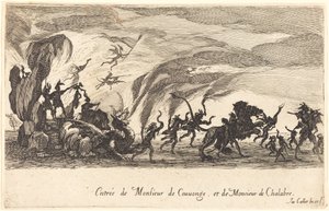 Inträde av M. de Couvonge och M. de Chalabre av Jacques Callot