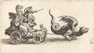 Inträde av Monseigneur Henry de Lorraine, Marquis de Moy, under namnet Pirandre av Jacques Callot