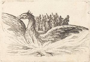 Inträde av Monseigneur Henry de Lorraine, Marquis de Moy, under namnet Pirandre av Jacques Callot