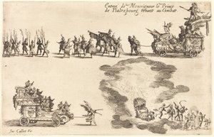 Prinsen av Pfaltzbourgs inträde av Jacques Callot