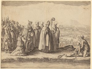 Solfjäder av Jacques Callot
