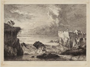 Festmåltider, blad 4 i serien ”Die Bohémiens” av Jacques Callot