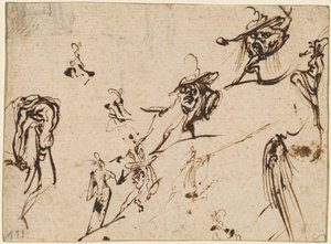 Gobbi och andra bisarra figurer av Jacques Callot