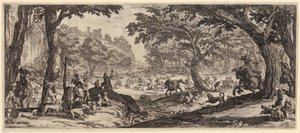 Den stora jakten av Jacques Callot