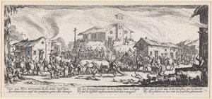 Att föra bort bytet av Jacques Callot