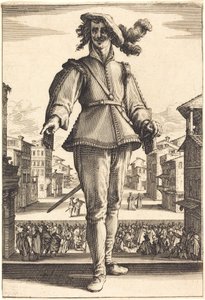 Kaptenen eller Älskaren av Jacques Callot