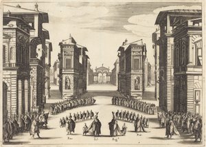 Il Solimano, akt II av Jacques Callot