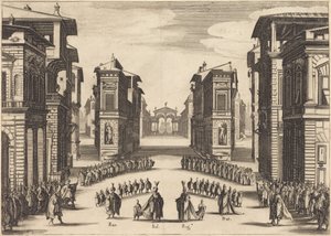 Il Solimano, akt II av Jacques Callot