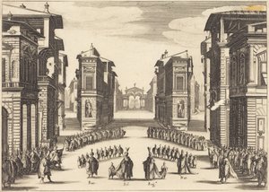 Il Solimano, akt II av Jacques Callot