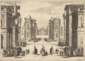 Il Solimano, akt I av Jacques Callot
