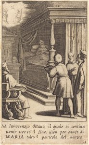 Innocentius VIII av Jacques Callot