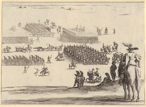Korsfästelsen, blad 11 i serien ”Den lilla passion” av Jacques Callot