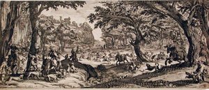 Den stora jakten av Jacques Callot