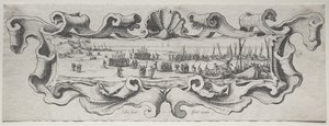 Truppernas landsättning av Jacques Callot