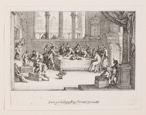 The Division of Goods (The Contribution of the Fortune), från serien La Vie de l av Jacques Callot