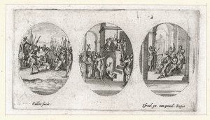 Passionens mirakel ... (gravyr) av Jacques Callot