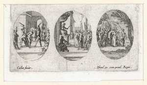 Passionens mirakel ... (gravyr) av Jacques Callot
