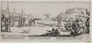Krigets miseries and misfortunes (blad 12) av Jacques Callot