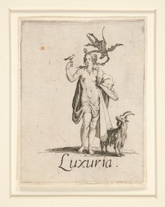 De sju dödssynderna: Lust av Jacques Callot