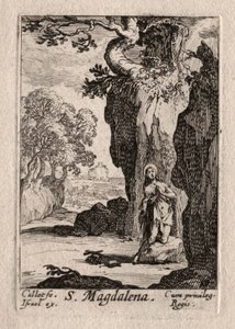 The Penitents: St. Ångerfulla Madeleine av Jacques Callot
