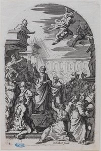 Roms tavlor, Simon magikerns fall av Jacques Callot