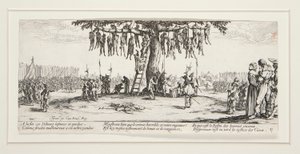 Krigets stora elände: N. 11 - Hängningen av Jacques Callot