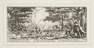 Krigets stora elände: N. 17 - Böndernas hämnd av Jacques Callot