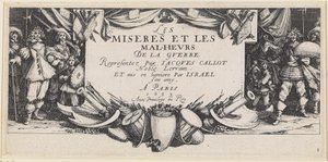 Krigets elände och olyckor av Jacques Callot