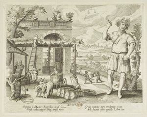 Månad. 9, september av Jacques Callot