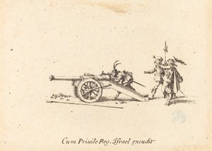 Laddar kanonen av Jacques Callot