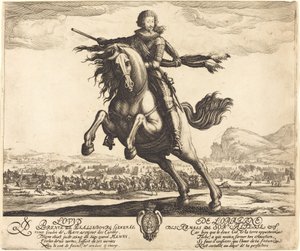 Ludvig av Lorraine, prins av Phalsbourg av Jacques Callot