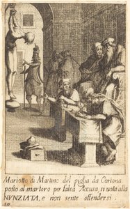 Mariotto di Martino av Jacques Callot