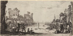 Den helige Sebastians martyrium av Jacques Callot