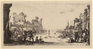 Den helige Sebastians martyrium av Jacques Callot
