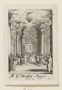 Aposteln Matteus (Mathiae Appos.) av Jacques Callot