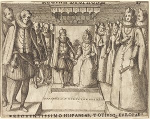 Margareta av Österrike och Filip III av Jacques Callot