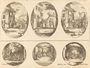 Passionens mysterier av Jacques Callot