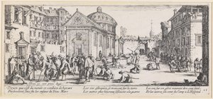 Krigsskadade av Jacques Callot