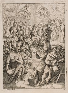 Paradiset, ur serien ”Bilder från Rom” av Jacques Callot
