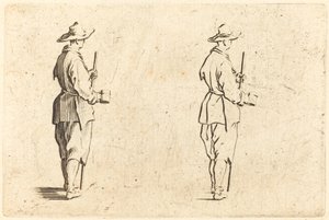 Bonde med en kopp, ca. 1622. av Jacques Callot