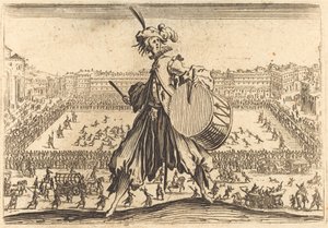Piazza Santa Croce, Florens av Jacques Callot
