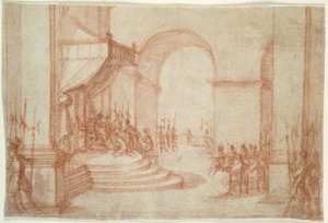 Pilatus som tvättar sina händer av Jacques Callot