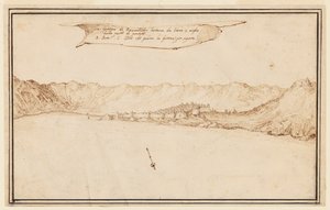 Planometrisk vy av Mazachebir av Jacques Callot
