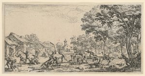 Böndernas hämnd av Jacques Callot