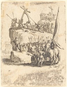 Korshöjningen, c. 16241625. av Jacques Callot