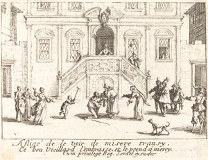 Den förlorade sonens återkomst av Jacques Callot