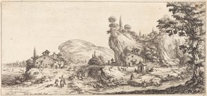 Hemkomst från jakten av Jacques Callot