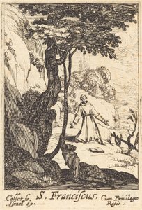 Sankt Franciskus av Jacques Callot