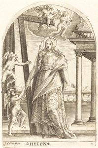 Saint Helen, 16081611. av Jacques Callot